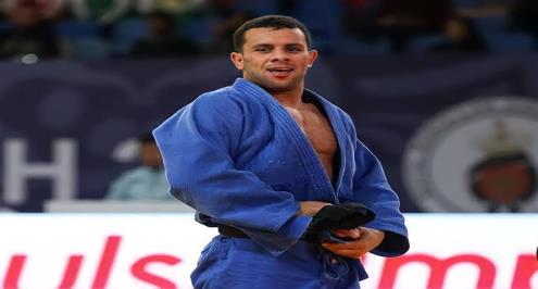 محمد عبد الموجود يُتوج بذهبية الجودو بالفوز على بطل إيطاليا